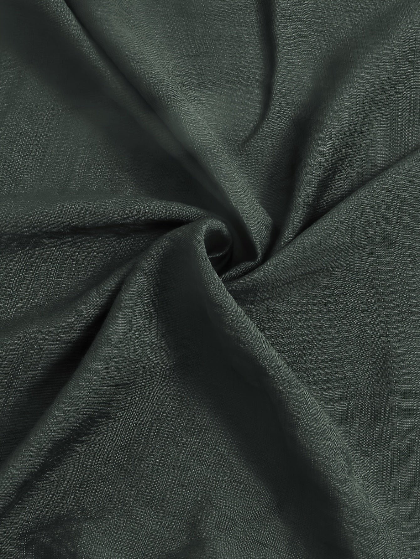 Button Front Tie Waist Dress, Elegant Solid Color Pocket Collared Dress For Spring & Fall, Women's Clothing