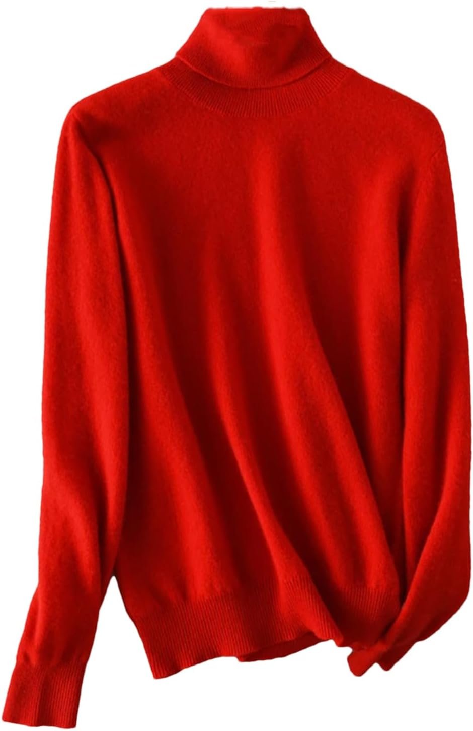 61f3xyLewFL._AC_SL1500 Women Turtleneck Sweater Merino Wool Knitted Pullover Autumn Winter Fashion Warm Knitwears
