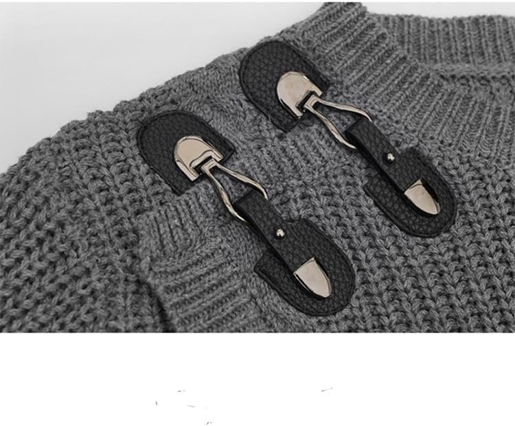 Woman Autumn/Winter Korean Fashion Vintage Design O-Neck Pullovers Long Sleeve Knitwear Loose Tide Y2k Sweater