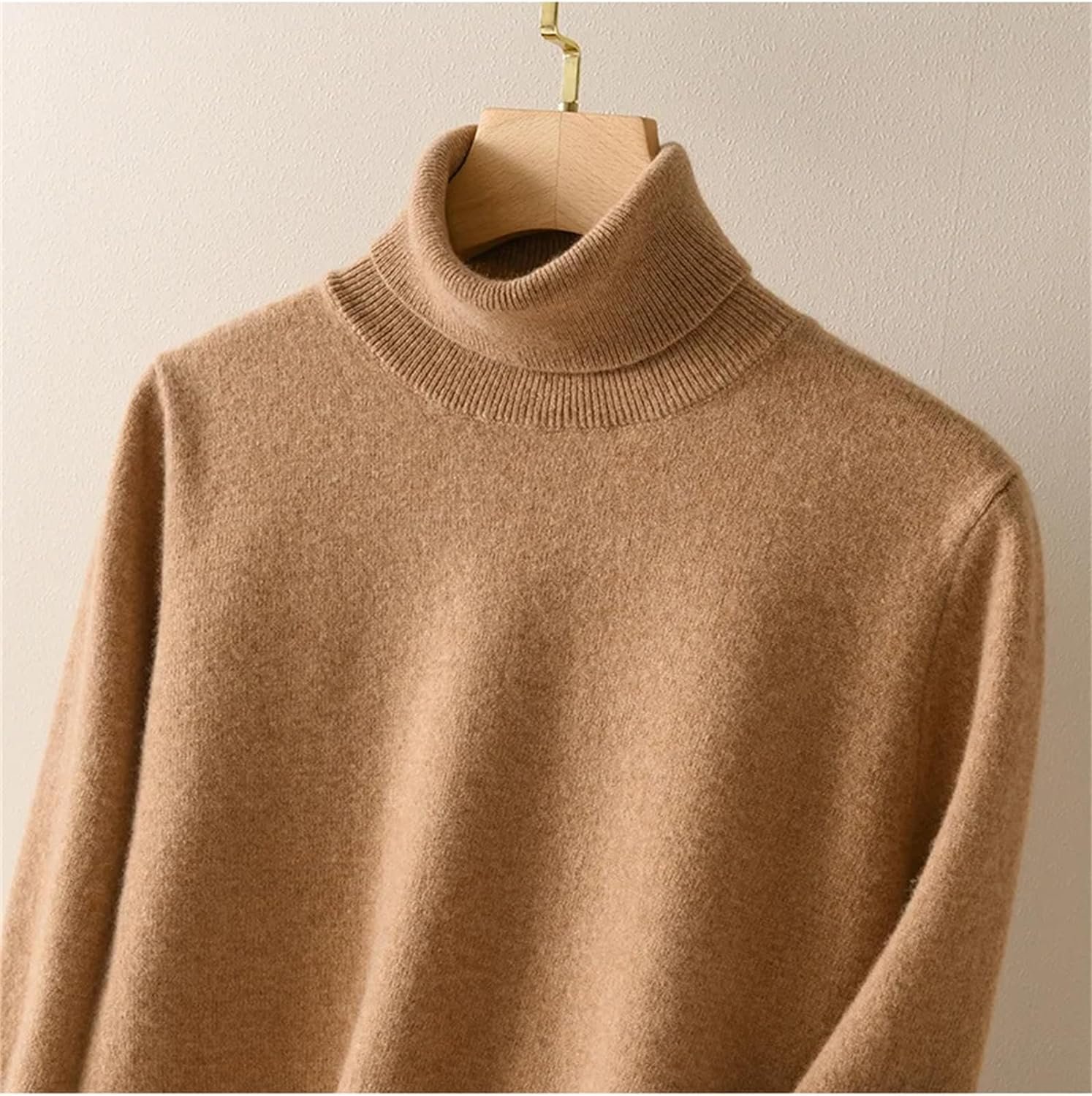 81CnO36TwxL._AC_SL1500 Women Turtleneck Sweater Merino Wool Knitted Pullover Autumn Winter Fashion Warm Knitwears