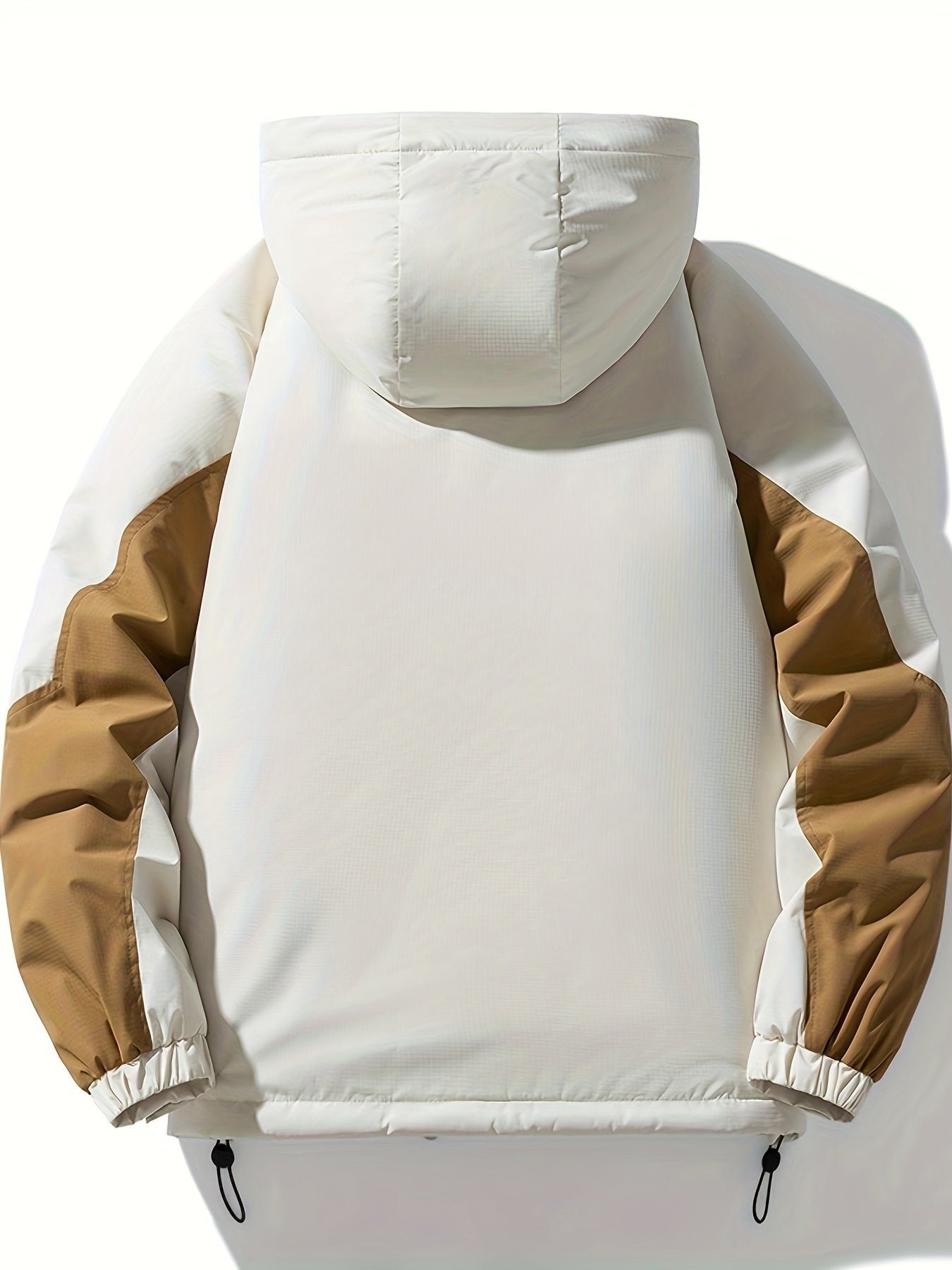 Color Block Trendy Winter Outdoor Sports Jacket, Waterproof Windproof Spliced Hooded Warm Coat, Women's Clothing