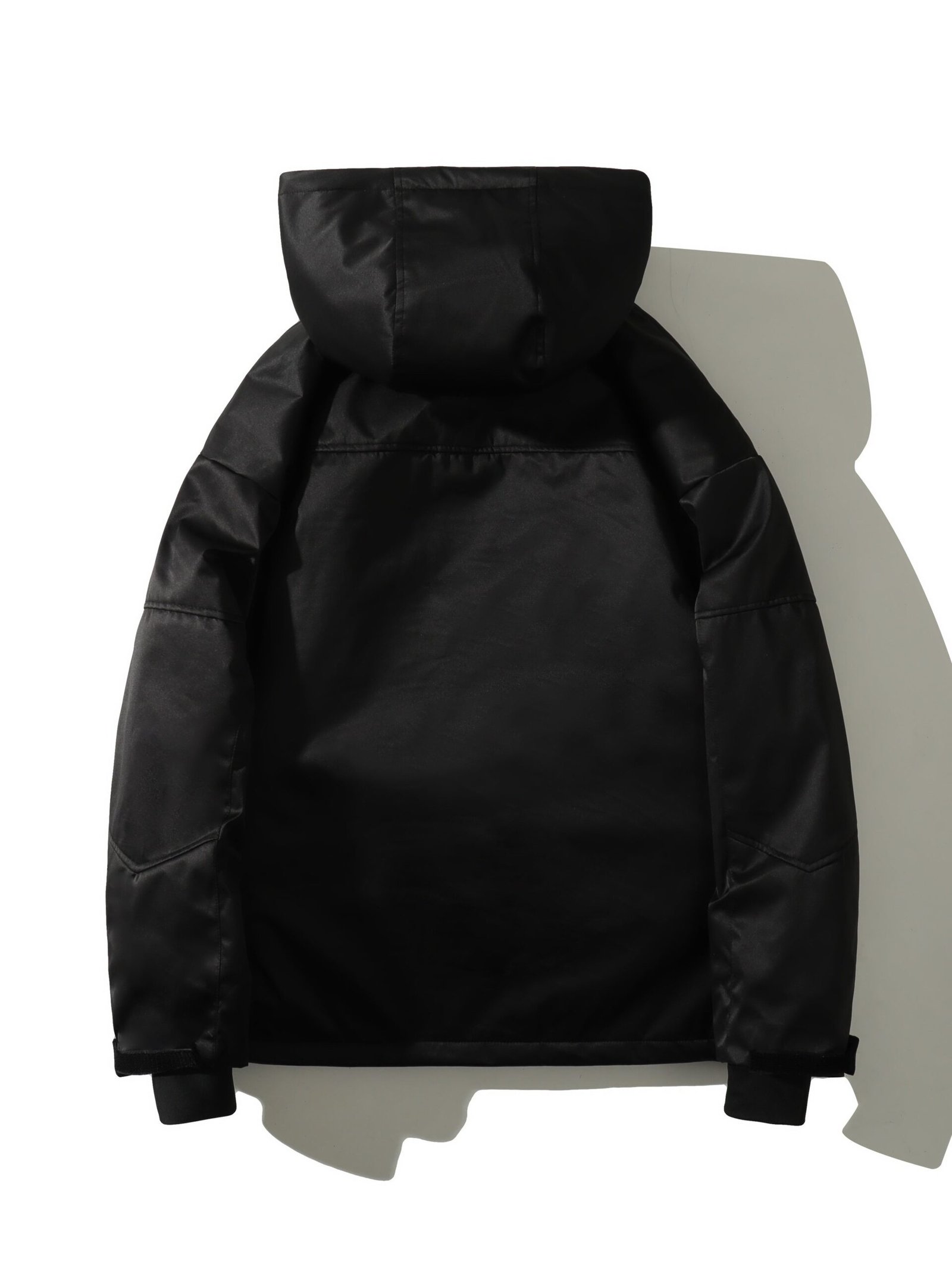 Drawstring Waterproof Ski Jacket, Thick Thermal Pockets Coat, Women's Clothing