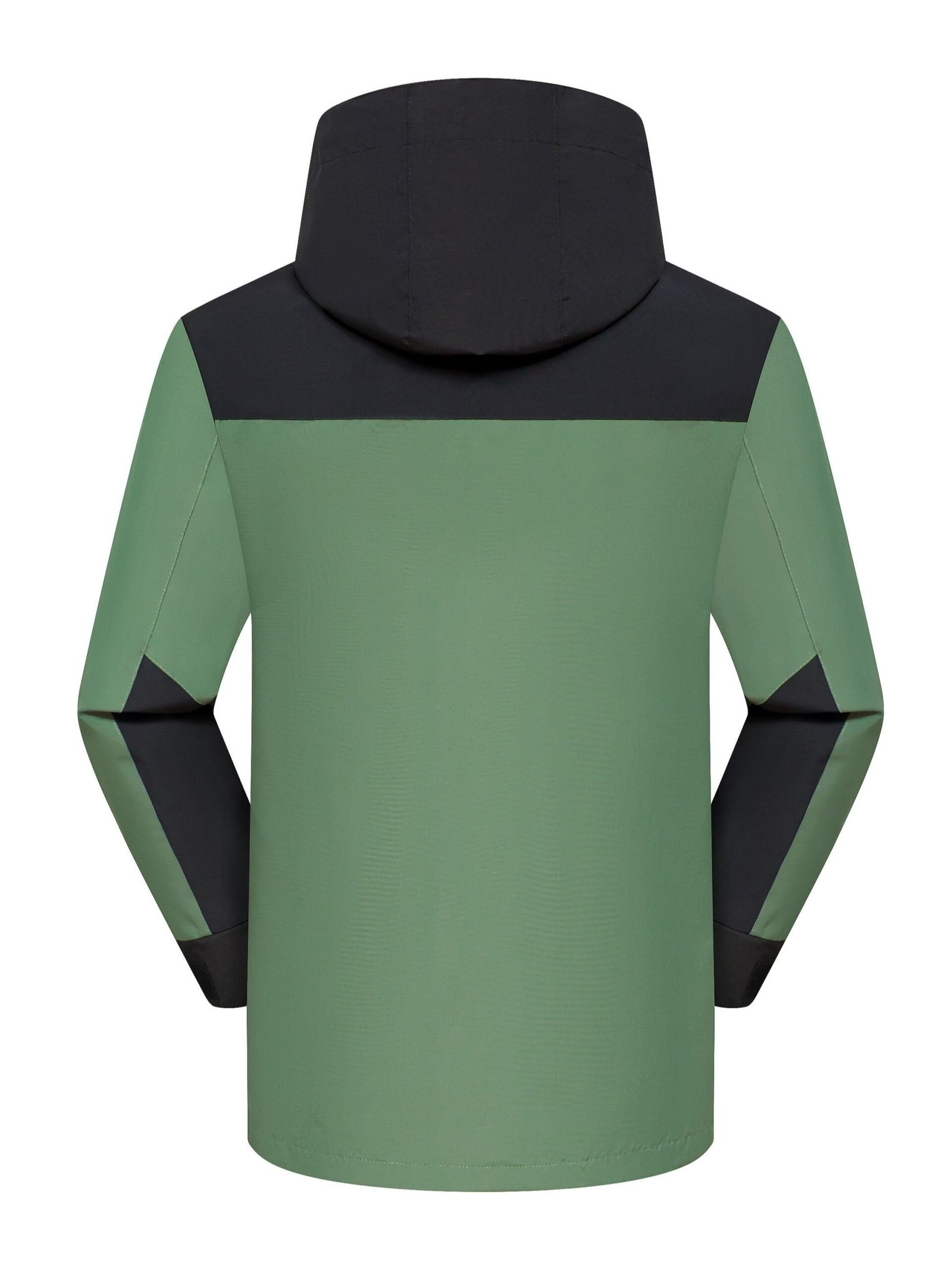 Windproof Waterproof Thermal Detachable Outdoor Jacket, Large Pocket Fall Winter Keep Warm Zip Up Jacket Coat For Hiking Cycling Camping